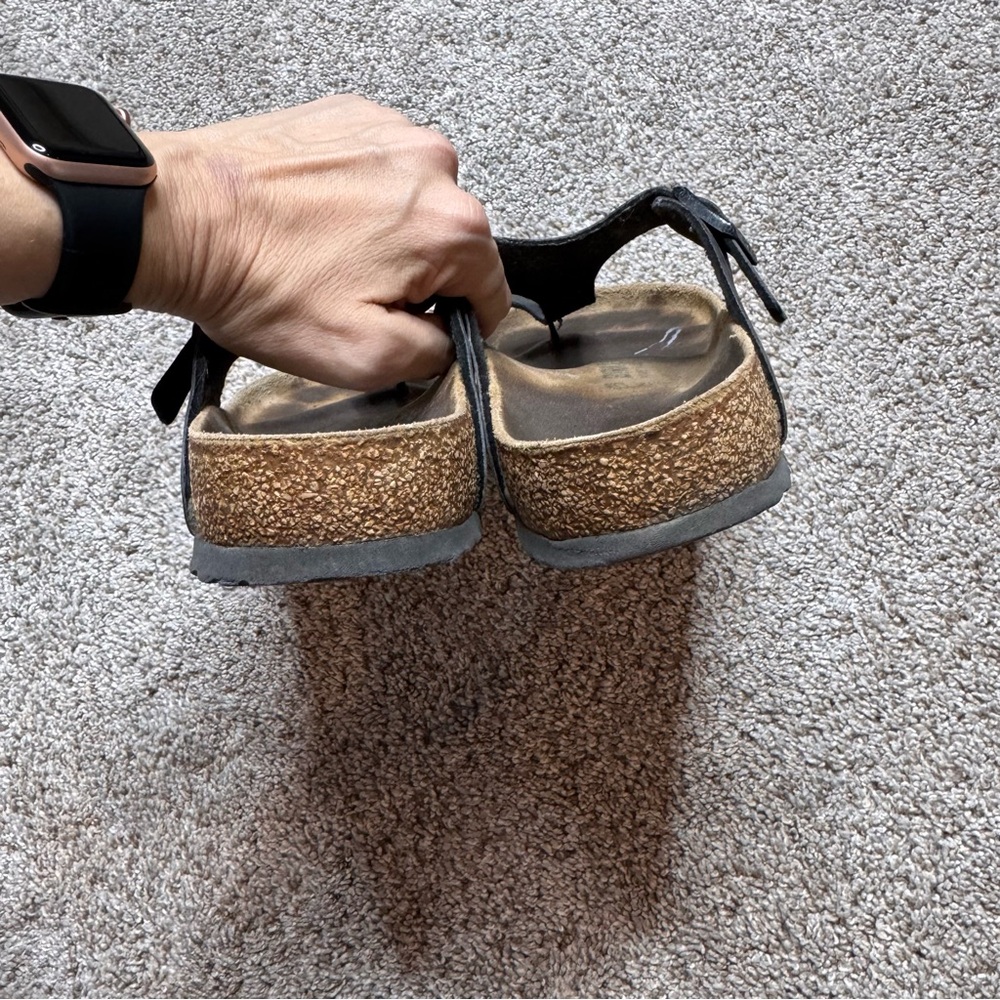 Birkenstock Gizeh Black Sandals size 41 - Picture 6 of 6